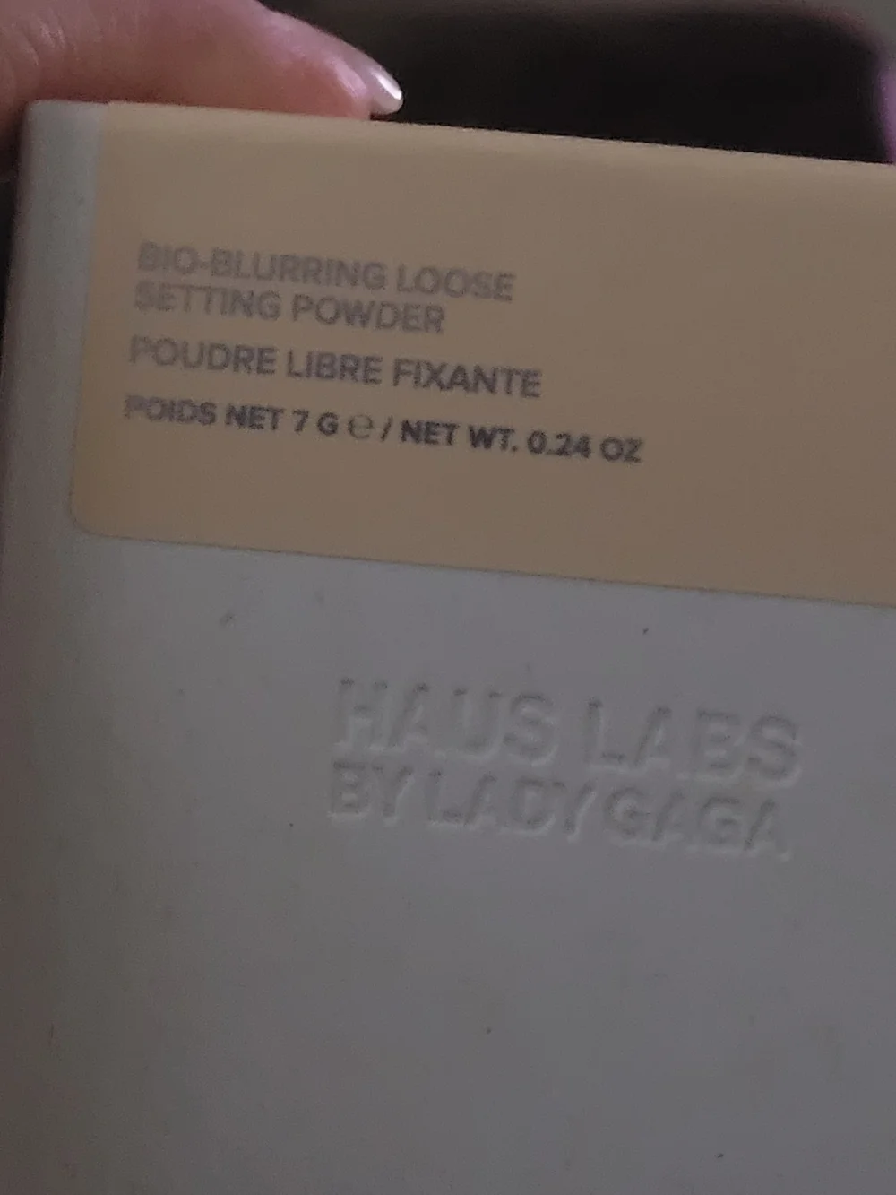 💕Haus Labs Bio-Blurring Loose Setting Powder - Neutral Peach